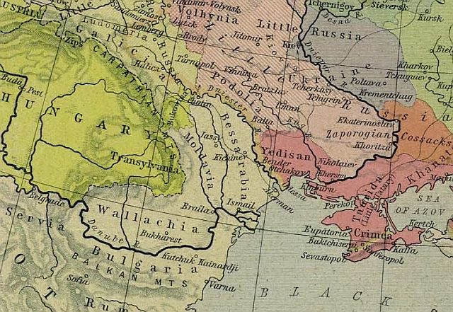 карта Галиции (1300.1796г.г.)